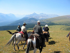 Canada-Alberta-Clearwater Vaquero Wilderness Ride